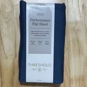 New Threshold twin XL flat sheet